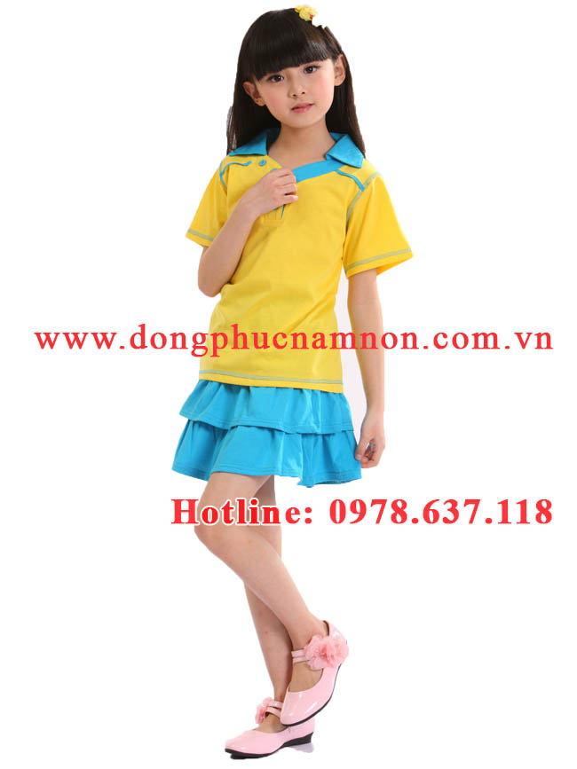 Mẫu đồng phục mầm non - DPMN14 | Mau dong phuc mam non